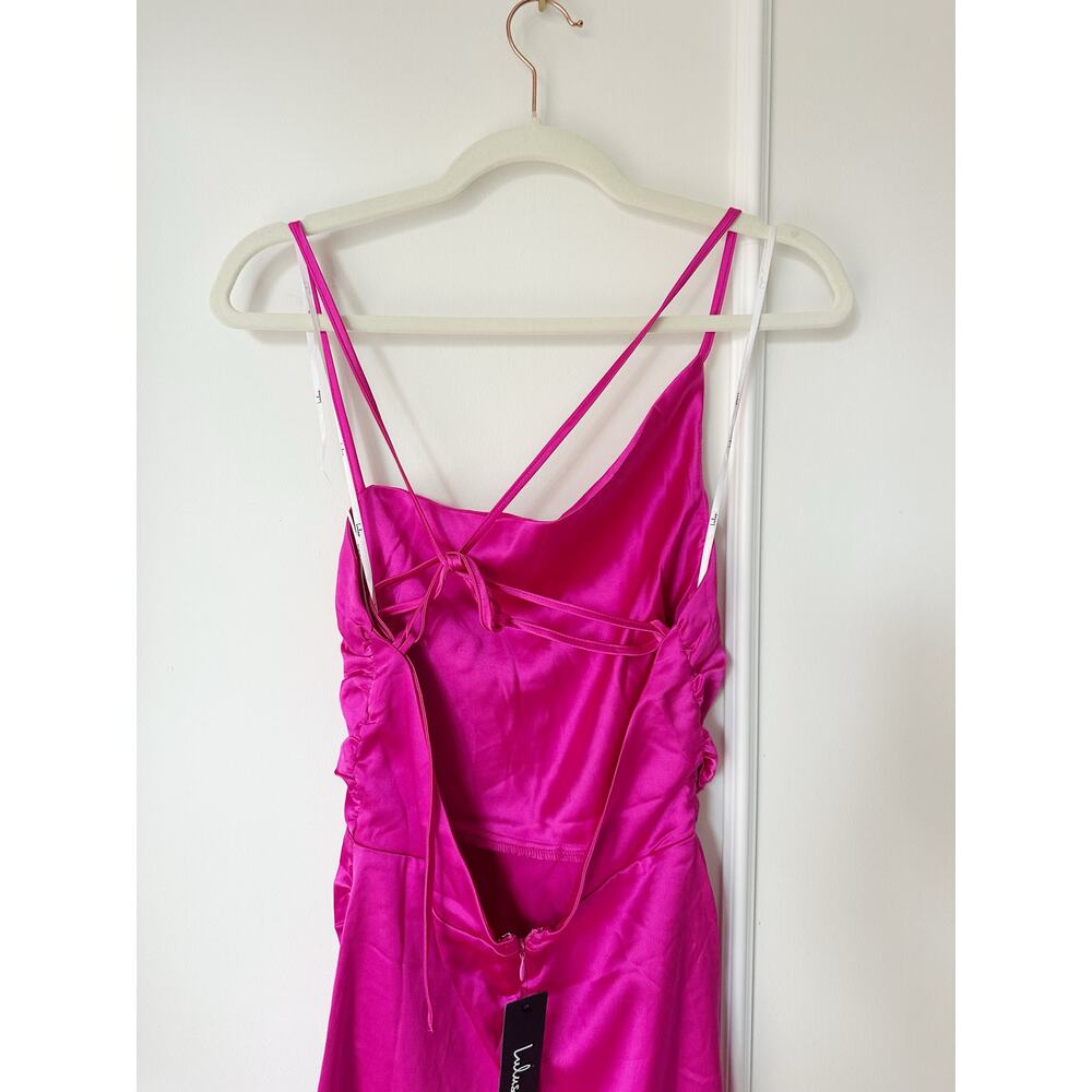NWT Lulu's hot pink cocktail dress size XS - Picture 9 of 15